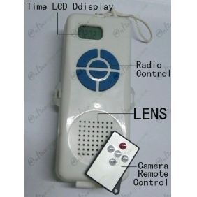 Hidden Spy Cameras 1080P HD Motion Activated Waterproof Spy Radio Camera Remote Control DVR 32GB